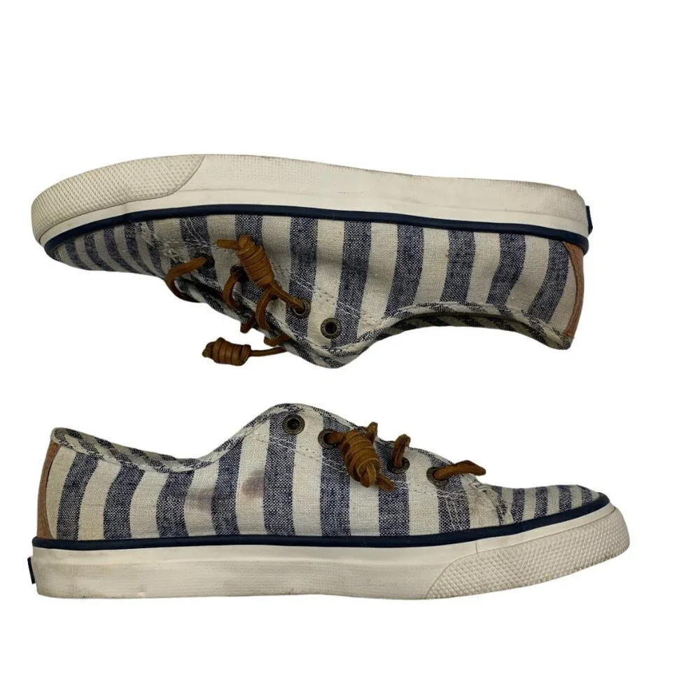 Sperry Top-Sider Seacoast Multi Stripe Fashion Sneakers Women's Size 6.5